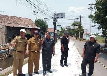 Jalan Watusalam Pekalongan Diperbaiki Pakai Beton, Anggaran Rp5,8 Miliar