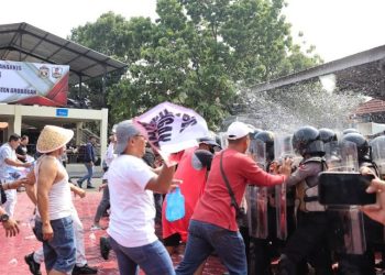 Grobogan Siapkan Pengamanan Jelang Pilkades, Latih Ratusan Personel Hadapi Massa 