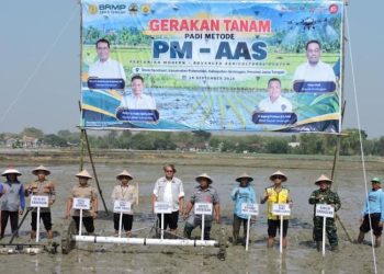 Terapkan PM-AAS, Grobogan Percepat Target Panen Satu Hektar 10 Ton Padi