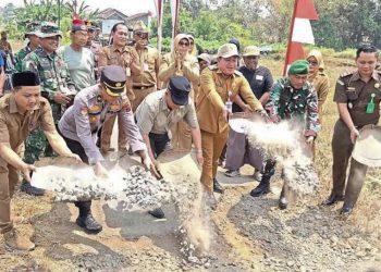 TMMD dengan Dana Rp300 Juta Sasar Jrebengkembang, 822,8 M Jalan Akan Diaspal